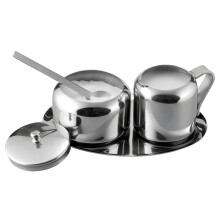 Cuisinox rustfrit st?l fl?de og sukker 5-delt s?t