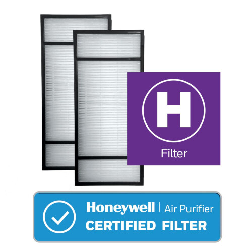Honeywell Honeywell HRF-H2 Αληθινό Φίλτρο HEPA Επαναφορτιζόμενο Φίλτρο H, 2-Pack 1