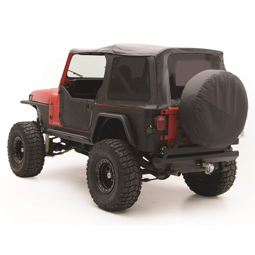 Smittybilt Replacement Soft Top with Tinted Windows and Upper Doorskin 1
