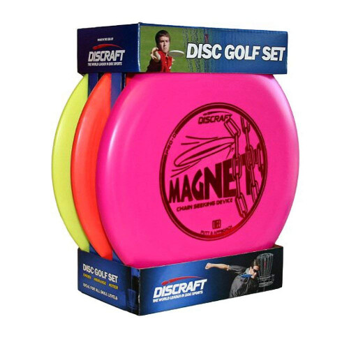 Discraft Starter Pack Beginner Disc Golf Set (3-Pack) 1 Driver  1 Mid-