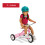 Radio Flyer Classic Pink 10"""" Tricycle 5