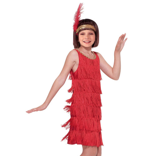 Hello Kitty Forum Novelties 20's Flapper Child Costume  Large 1