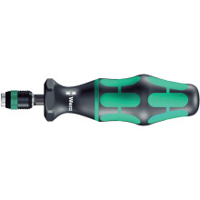 Wera 05074716001 Kraftform 7461 Hexagon Torque Screwdriver  1/4 Head  1.23.0 Nm PreSet Adjustable Torque Range