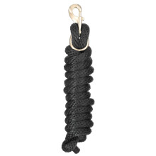 Tough 1 Poly Lead with Replaceable Bolt Snap  Black  8 1/2ft