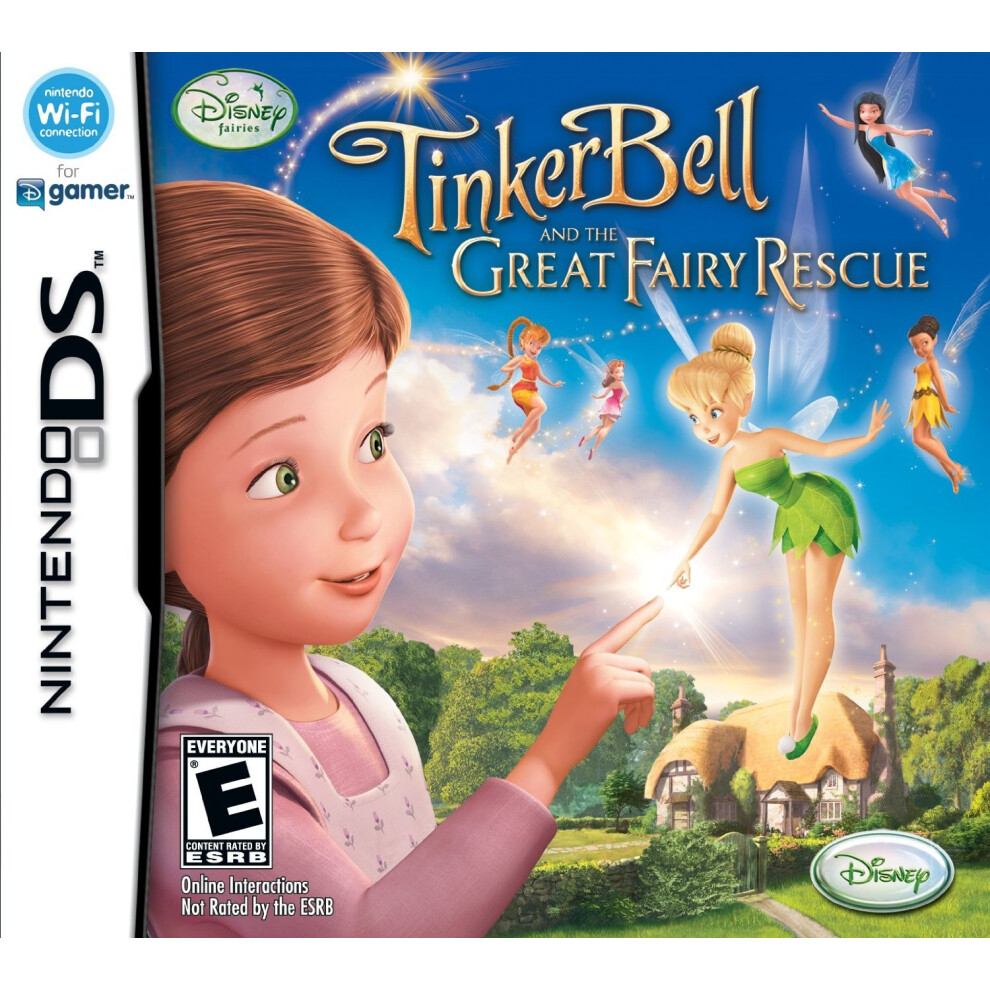 Disney Fairies Tinkerbell And The Great Fairy Rescue - Nintendo Ds 712725019655