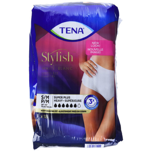 Tena Tena inkontinensundert?j til kvinder Super Plus Absorpticency Small/Medium 18 Count 1