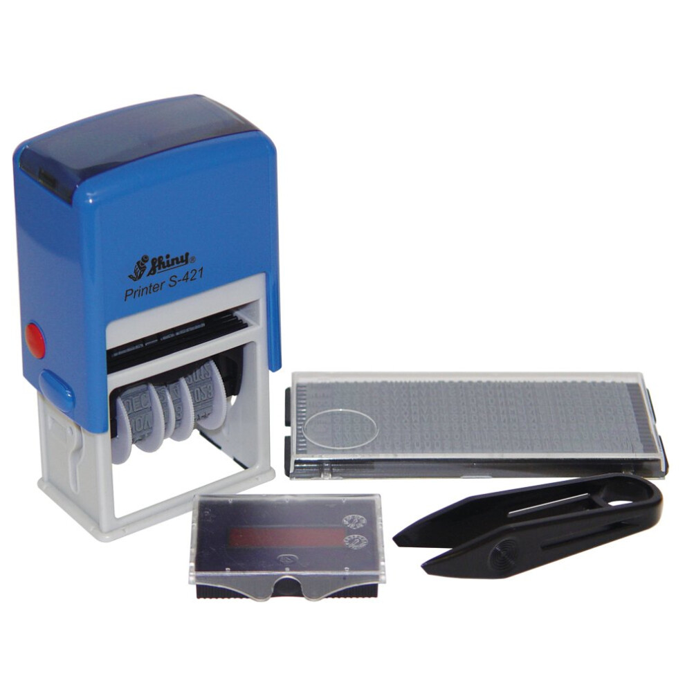 Shiny Custom Do-It-Yourself Date Stamp (S-421)-image-OPC-PFT52SV-NEW