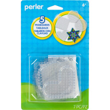 Sada mal ch priehladn ch kor lok Perler Beads Basic Shapes, 5 ks