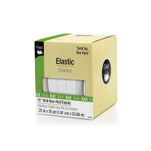 Dritz 9422W Elastico in Maglia Bianco, 3/4 Pollice x 25 Yarde