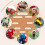 Costway 100Piece Train Set Table Multipurpose Wooden Kids Activity Table-Natural 10