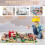 Costway 100Piece Train Set Table Multipurpose Wooden Kids Activity Table-Natural 7