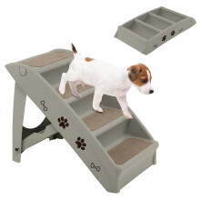 Foldable Dog Step Portable Pet Stairs With Footpads Lightweight Access