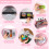 Costway Corner Play Kitchen Toddler Kitchen Playset With Range Hood-Pink 9