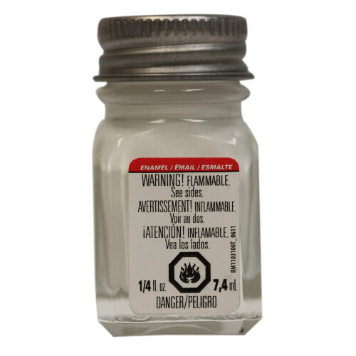 Testors Enamel Paint 25oz Wit Glans