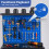 Costway 81 x 41 CM Workbench 290KG Heavy-Duty Work Table With 2 PCS Pegboard-Navy 7