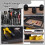 Costway 121 x 61 CM Workbench Heavy-Duty Work Table With 3 PCS Pegboard-Black 2