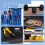 Costway 121 x 61 CM Workbench Heavy-Duty Work Table With 3 PCS Pegboard-Navy 4