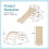 Costway 3-In-1 Kids Climbing Triangle Set Wooden Triangle Climber Set-White 2