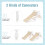 Costway 3-In-1 Kids Climbing Triangle Set Wooden Triangle Climber Set-White 10