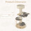 Costway Indoor Cat Tree 120 CM Multi-layer Cat Tower With Hammock 2