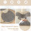 Costway Indoor Cat Tree 120 CM Multi-layer Cat Tower With Hammock 7