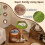 Costway Multifunctional Cat Tree Modern Cat Tower With Scratching Posts 6