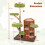 Costway Multi-level Cat Tree Cat Furniture With Double Decker Cat House 8