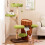 Costway Multi-level Cat Tree Cat Furniture With Double Decker Cat House 3