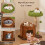 Costway Multifunctional Cat Tree Modern Cat Tower With Scratching Posts 3