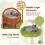 Costway Multi-level Cat Tree Cat Furniture With Double Decker Cat House 6