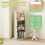 Costway Kid's Rotating Bookshelf 360 Display Corner Book Shelf-Green 6