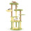 Costway Multi-level Cat Tree Avocado Theme Cat Tower With Wide Perch-Green 1
