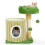 Costway Cute Cat Tree Modern Small Cat Tower With Sisal Scratching Posts-Green 9