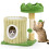 Costway Cute Cat Tree Modern Small Cat Tower With Sisal Scratching Posts-Green 1