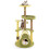 Costway Avocado Cat Tree Multi-level Cat Tower With Private Condo-Green 10
