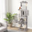 Costway Multi-Level Cat Tree 176cm Tall Cat Tower With Top Perch And Condo 8