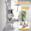 Costway Multi-Level Cat Tree 176cm Tall Cat Tower With Top Perch And Condo 4