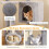 Costway Multi-Level Cat Tree 176cm Tall Cat Tower With Top Perch And Condo 5