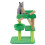 Costway Windmill Cat Tree 4-Layer Cat Tower With Scratching Post-Green 10