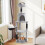 Costway Tall Cat Tree Indoor Cats Multi-level Large Cat Tower With Condo-Grey 8