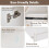 Costway 180cm Tall Pantry Cabinet Kitchen Cabinet Freestanding Buffet Cupboard 9