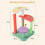 Costway 69CM Cute Cat Tree Multi-Level Aesthetic Fruit Cat Tower-Multicolour 2