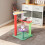 Costway 69CM Cute Cat Tree Multi-Level Aesthetic Fruit Cat Tower-Multicolour 5