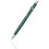 Pentel Μηχανικό Μολύβι Pentel Sharp, 0.5mm, Πράσινη Θήκη, Κάθε (P205D), 5.000 1