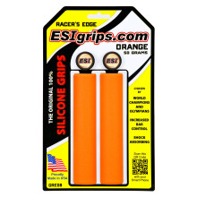 ESI Racer's Edge MTB-Griff dnne und leichte Lenkergriffe extra leichte Fahrradgriffe, Orange