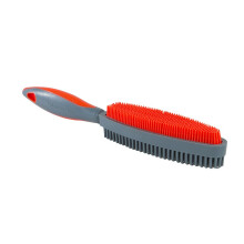 Furemover Duo 2-sidet hund Multi-Brush Lint Brush til sofa og t?j Rummi-lignende fnugb?rste er dobbeltsidet til k?ledyrplejning og fnug/h?rfjerni