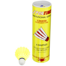 Sportime Badminton Shuttlecocks - Tournament Yeller - Pack of 6 - 006737