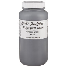Sax Colorburst Glaze  Peacock Green  1 Pint