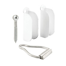 Make-2-fit PL 8103 S?t 1-9/16 tommer x 1-1/2 ind til brug med dobbelt h?ngt 2 b?jler og 1 l?s hvidt