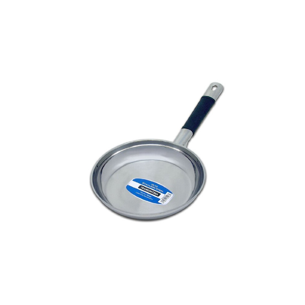 8"" (20cm) 18/10 Tramontina Stainless Steel Saute / Frying Sauce Skillet Fry Pan